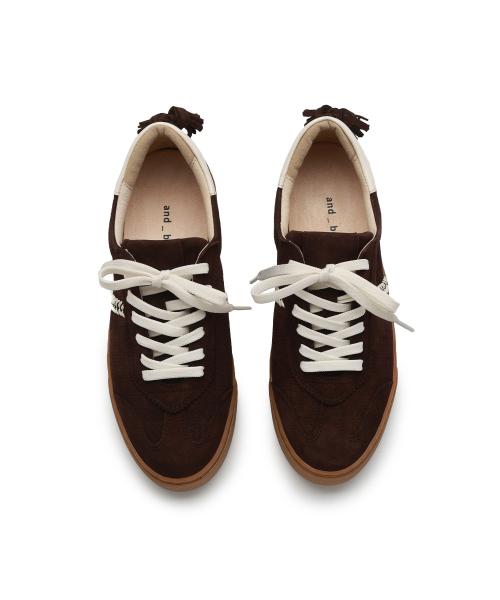 [ANDBUTTERUM] Deep Brown Sneakers BF5AMK55DB