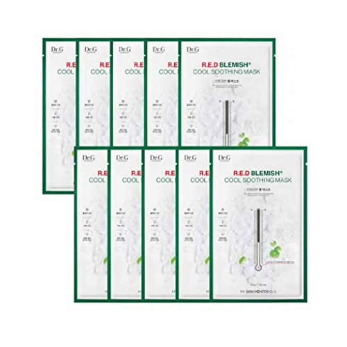 Dr.G RED Blemish Cool Soothing Mask 10ea