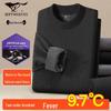 Men's Far Infrared Heating Thermal Base Layer Top