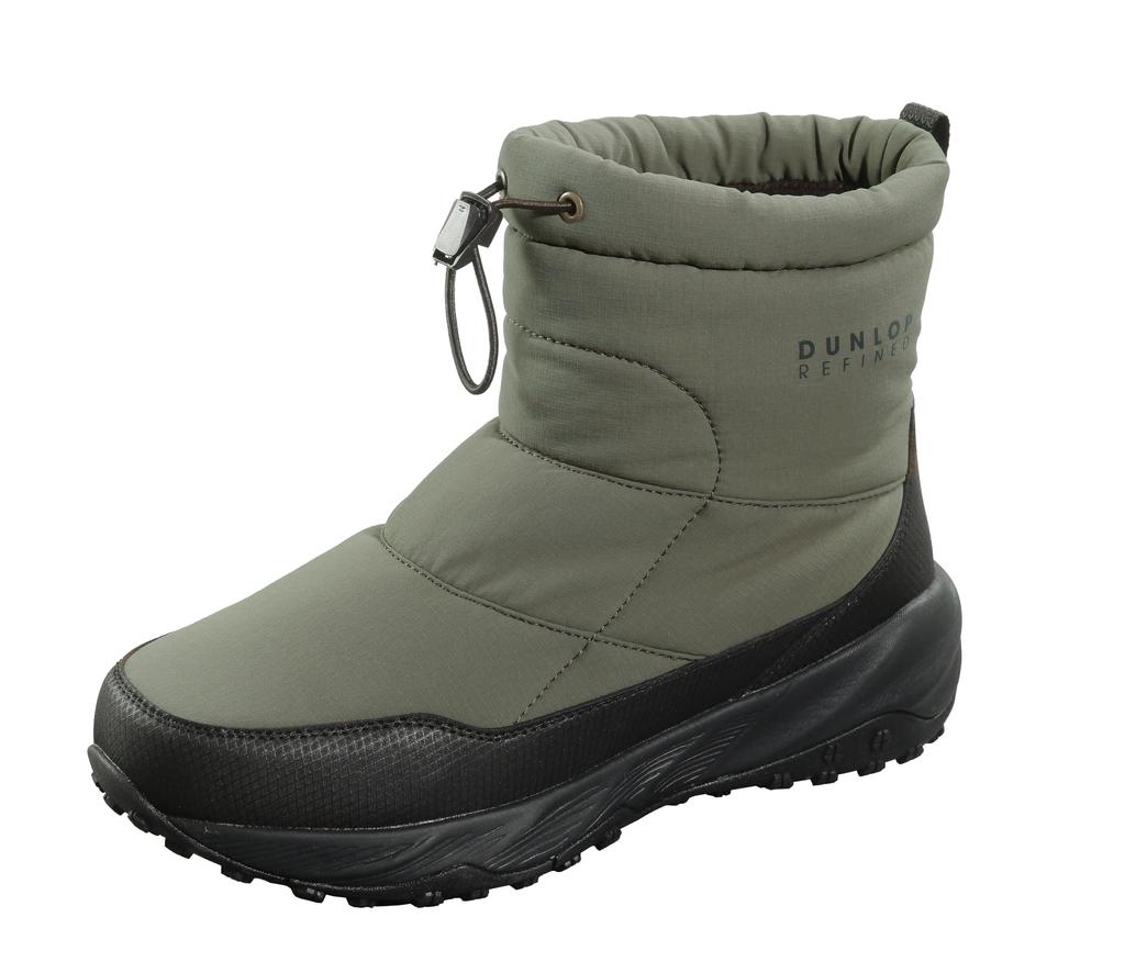 Водонепроницаемые зимние ботинки Dunlop Refined Bean для мужчин, DA3101, хаки,
