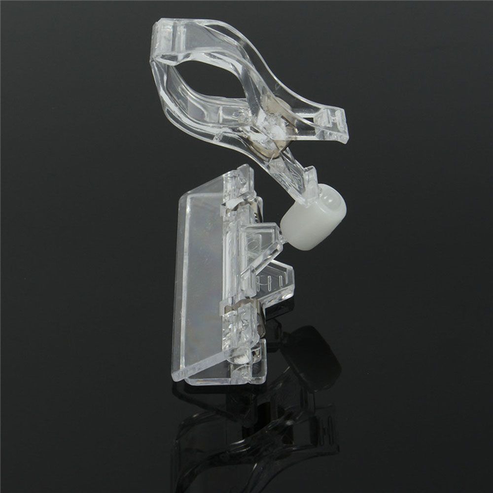 3/5pcs New Shelf Clamp Plastic Price Label Tag Sign Display Holders POP Advertising Clips