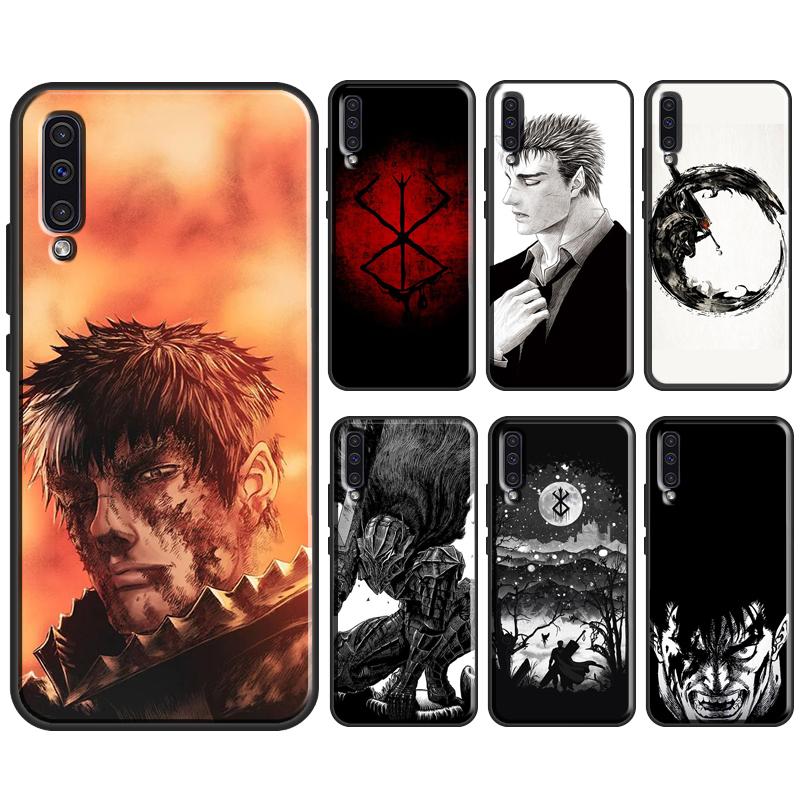 Чехол с аниме Berserk Guts для Samsung Galaxy A72 A52 A42 A32 A22 A12 A50 A70 A41 A51 A71 A21S A52S Fundas