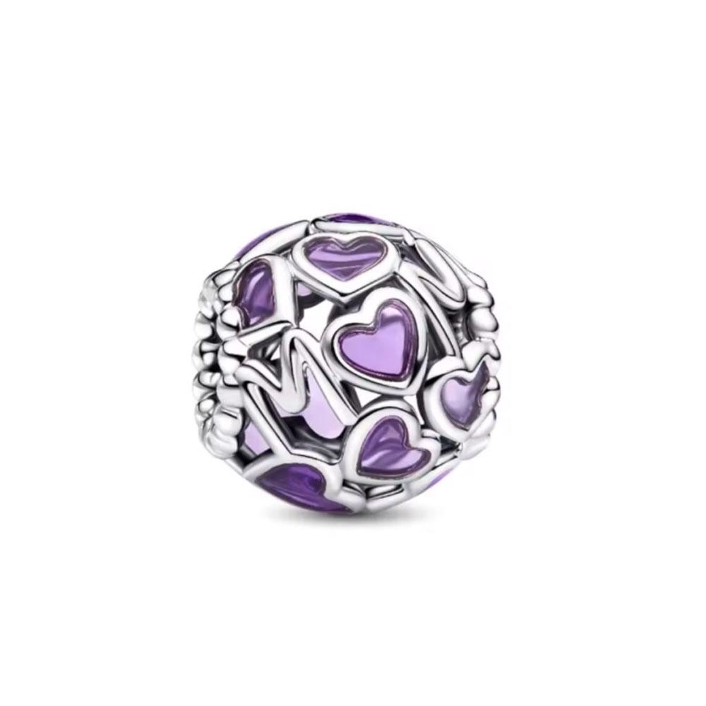 New Silve Red Heart Rudder Anchor Pendant Charm Bead Fit Original Diy Bracelet For Women Diy Fashion Jewelry Making