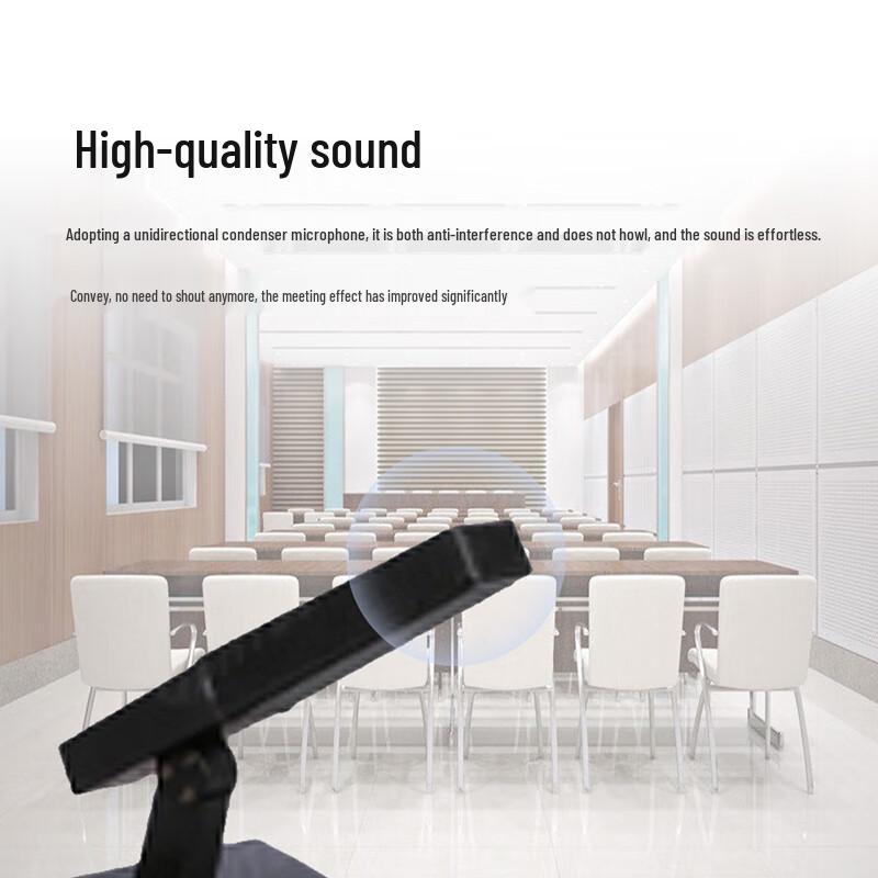 Runpu RP-WX9800A Wireless Conference Microphone Chairman Unit (CN version)