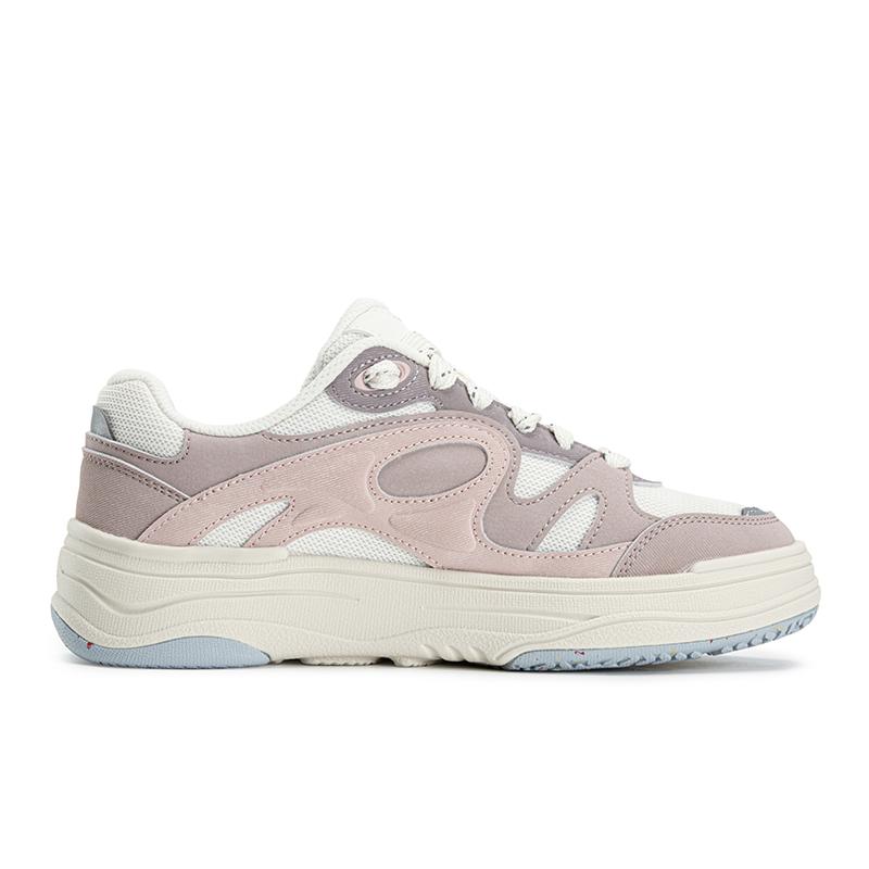 Fila Vibe 1+ Rhythm Shoes Классические Универсальные Прочные Легкие Дышащие Низкие Скейт-Кеды Женские кроссовки Кремовый Олень-Розовый F12W623210FGF