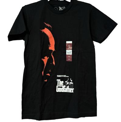 The Godfather Movie Graphic T Shirt Mens Small S Black Red Vito Corleone NWT New Unisex T-Shirt