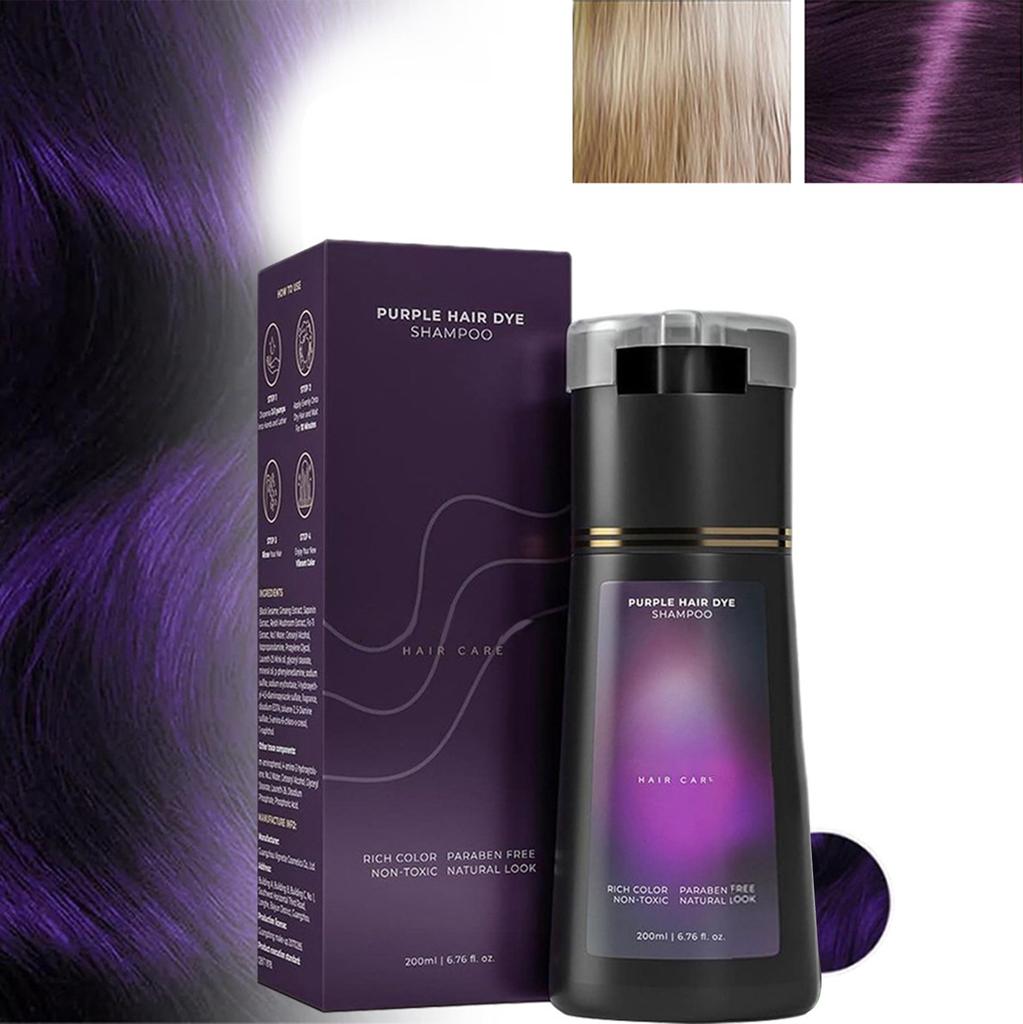 Hair Shampoo COLOR SHAMPOO Bubble Color Hair , A Color Plant , Foam Hair , Hairdressing  200ml