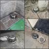 Anti-Clog Drain Cover Convex Floor Drain Filter New Floor Drain Strainer  Outdoor Drainage