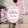 18th Birthday Party Welcome Sign: Vertical Backdrop Decor for Adult Celebration
