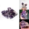 Аметист Кварц Натуральный Кристалл Палочка Точка Образец Исцеление Дом Подарок Декор