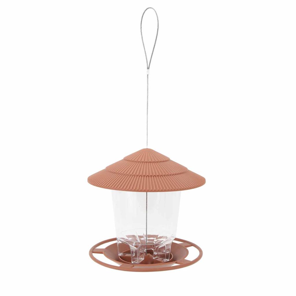 Кормушка для птиц Инновационная защелкивающаяся крышка большого размера Автоматическая подвесная наружная кормушка для птиц