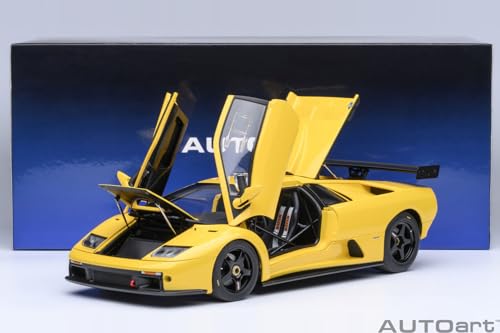 AUTOart 1/18 Масштаб Lamborghini Diablo GTR (желтый) Готовый продукт 79138