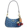 Coach Джинсовая сумка через плечо Teri Mini Женская Золотой & Индиго CDQ25-IMTYV