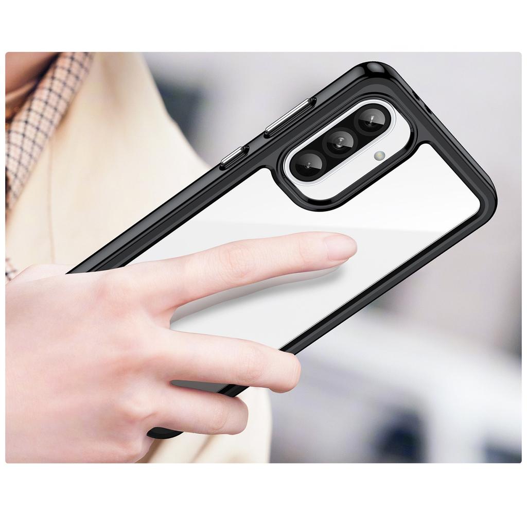 Samsung Galaxy A26 Outer Space Case with Flexible Frame - Black
