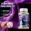 MULTI COLLAGEN - 5-in-1 Premium Collagen Blend - Promotes Joint Flexibility and Bone Strength - Unisex - Vegetarian Capsules