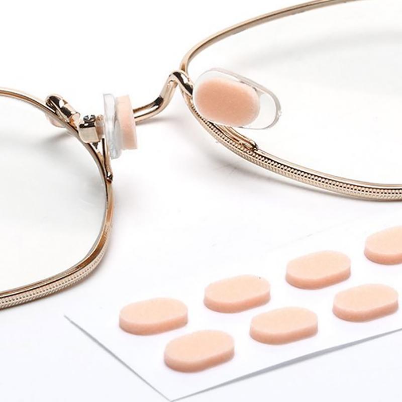 4 пары/наклейки Легкие Носить Очки Противоскользящие Стабильность Широкая Адаптируемость Нежные к коже Дышащие