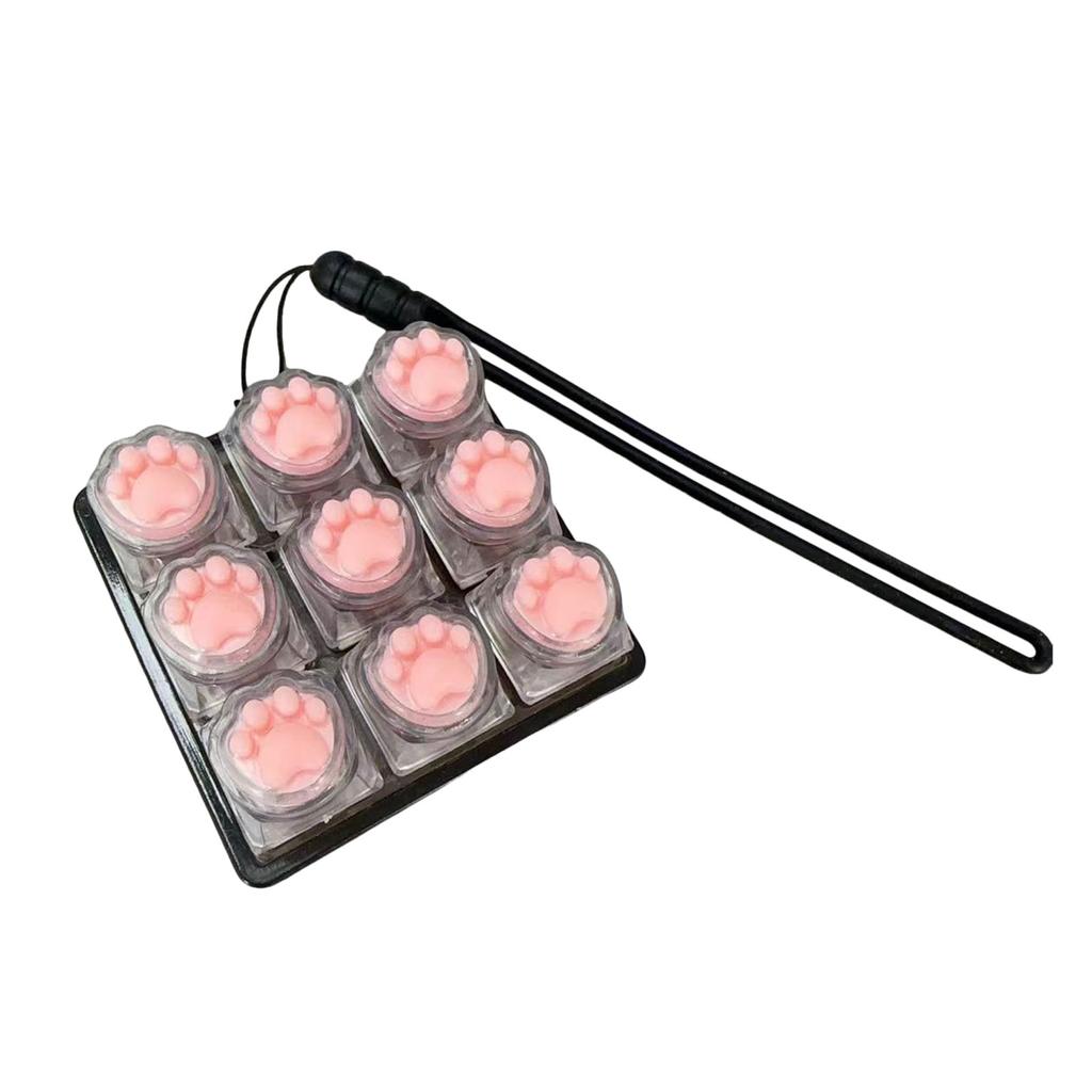Sound Keyboard Toy Keyboard For Stress Sound Keyboard Clicker For School Travel Anxiety Keyboard Keychain Skateboard