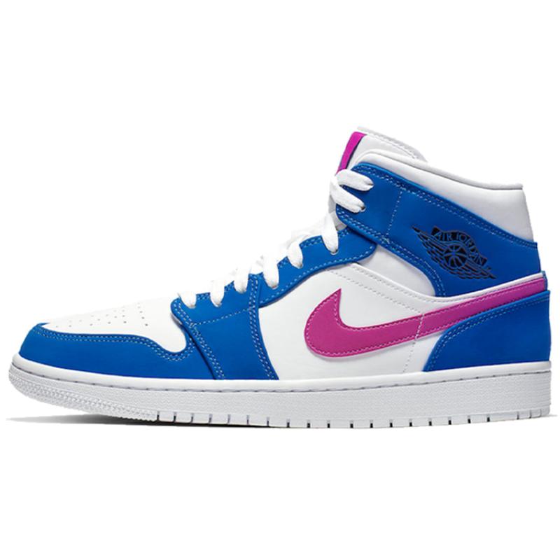 Jordan 1 Mid Hyper Royal Hyper Violet Jordan 554724-451