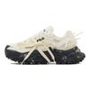 FILA Fusion White Birch Vow Slip Resistant Abrasion Resistant Low top Casual Shoes Women's White T12w321301JSW(Team1310-)