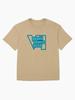 Grand Theft Auto GTA 6 Grand Theft Auto 6 Vice City Logo Cool Blue Oversized T-Shirt