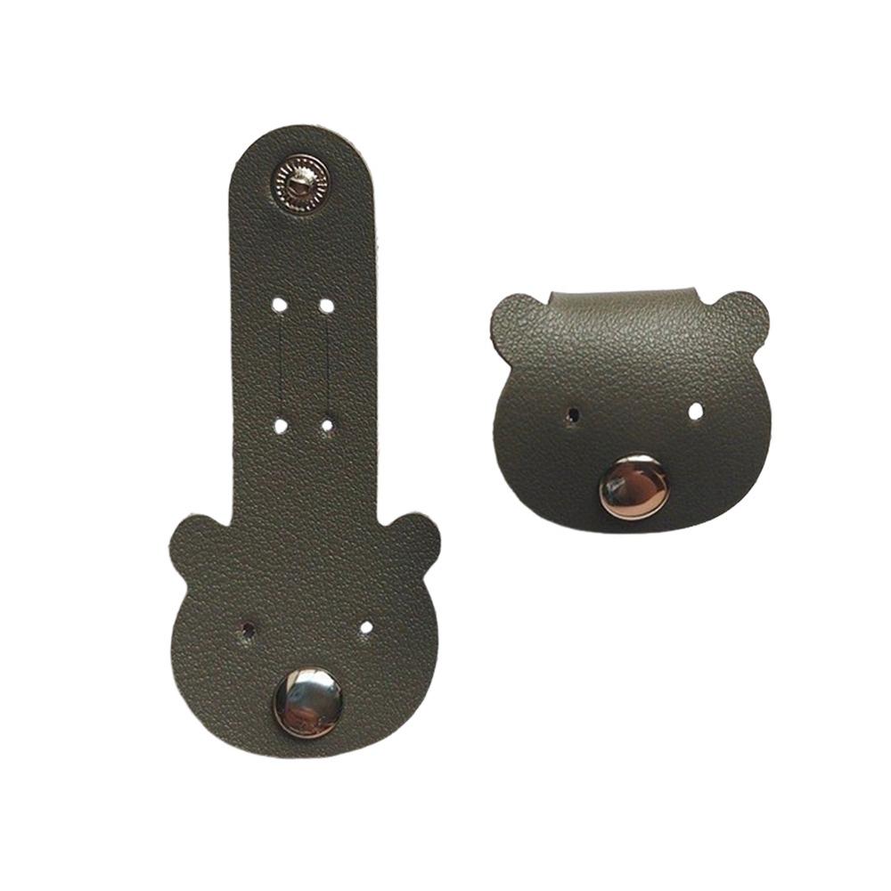 Durable Leather Cable Ties Elastic Tie Soft Cable Organizer Cute Reusable Cord Clip Data Cable Storage