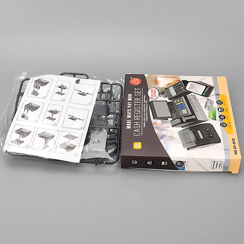 Кукольный домик Мини супермаркет кассовый аппарат карточный автомат Pos автомат кукольный домик реквизит для сцены