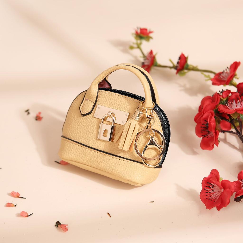 Новая мини-сумка для мелочи, женская креативная сумка для монет, брелок, мини-сумка, простой и милый маленький кошелек для монет