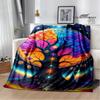 3D Tree of Life printed blanket Flannel Warm blankets Soft and comfortable blanket bed linings cubre cama Birthday Gift