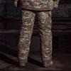 Mens Camo Thermal Insulated Outdoor Trousers Winter Hiking Camping Pants Windproof Warm Fleece-Lined Cotton Blend