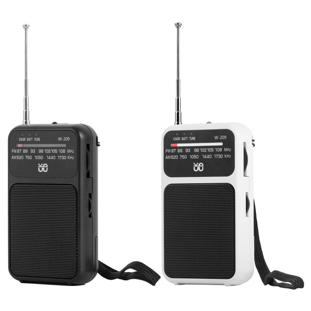Портативное карманное AM FM радио фонарик 2-диапазонное стерео радио с разъемом для наушников 3,5 мм Мини радиоприемник для пожилых людей дома для прогулок