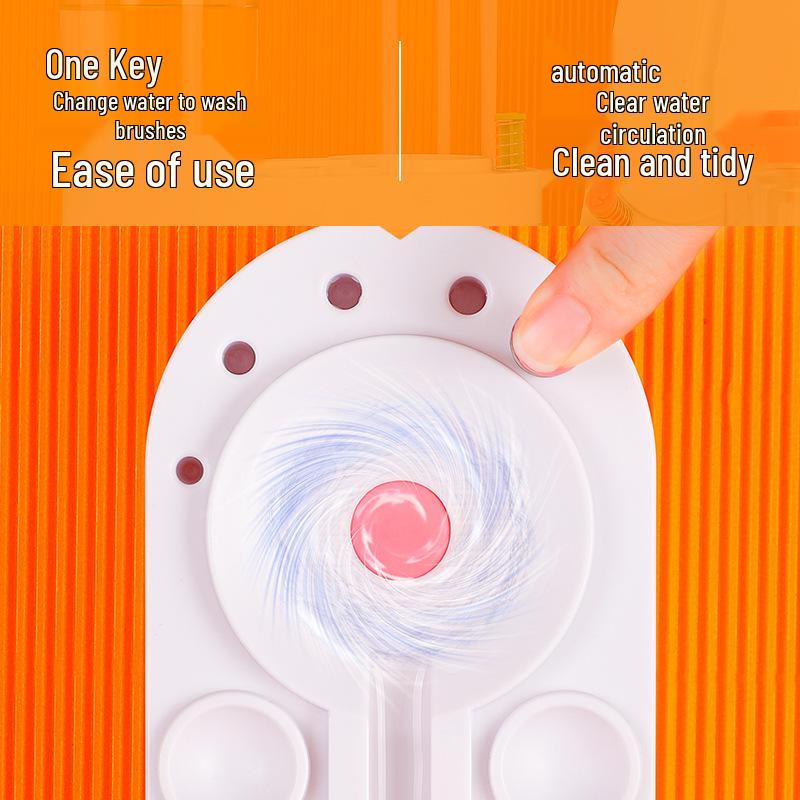 Цифровой очиститель и промыватель кистей для масляной живописи для кистей для краски, каллиграфии и акварели