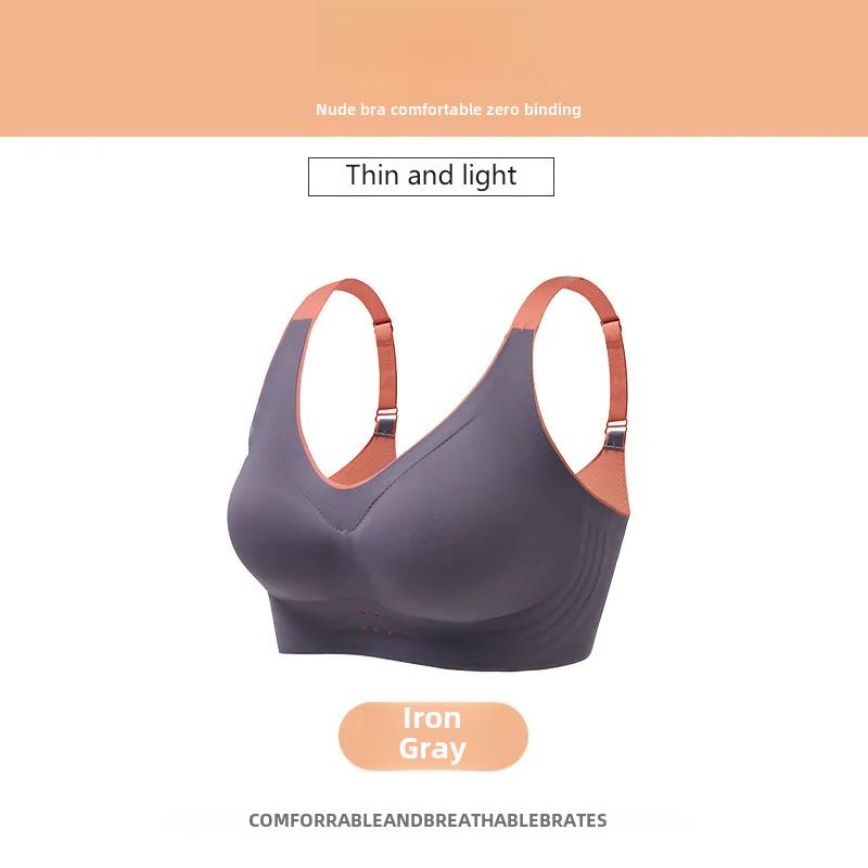 Новые ультратонкие летние бесшовные бюстгальтеры женские спортивные дышащие бюстгальтеры без косточек нейлоновое нижнее белье больших размеров