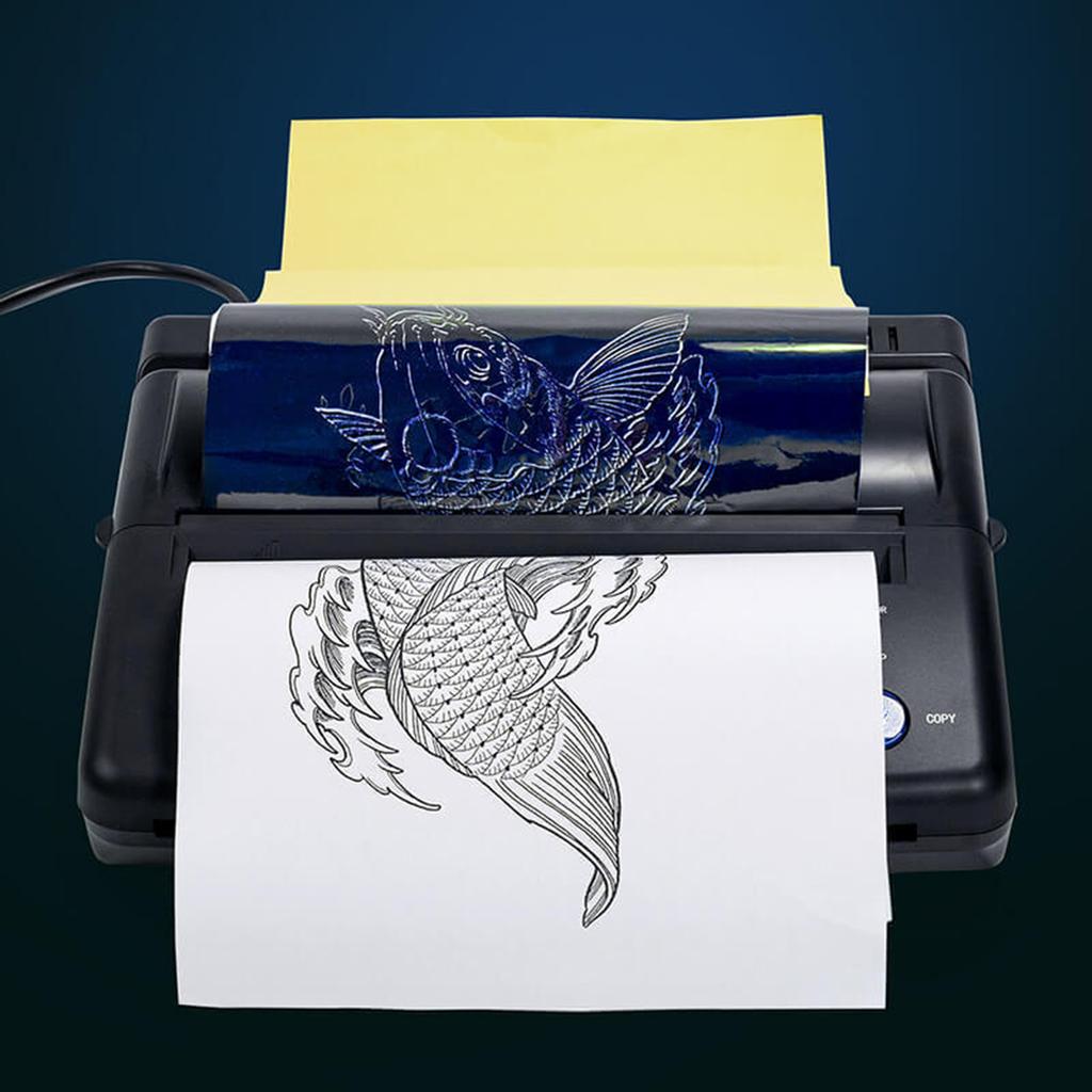 50 листов бумаги для переноса татуировки, термобумага для переноса татуировки, трафаретная бумага, бумага для татуировки