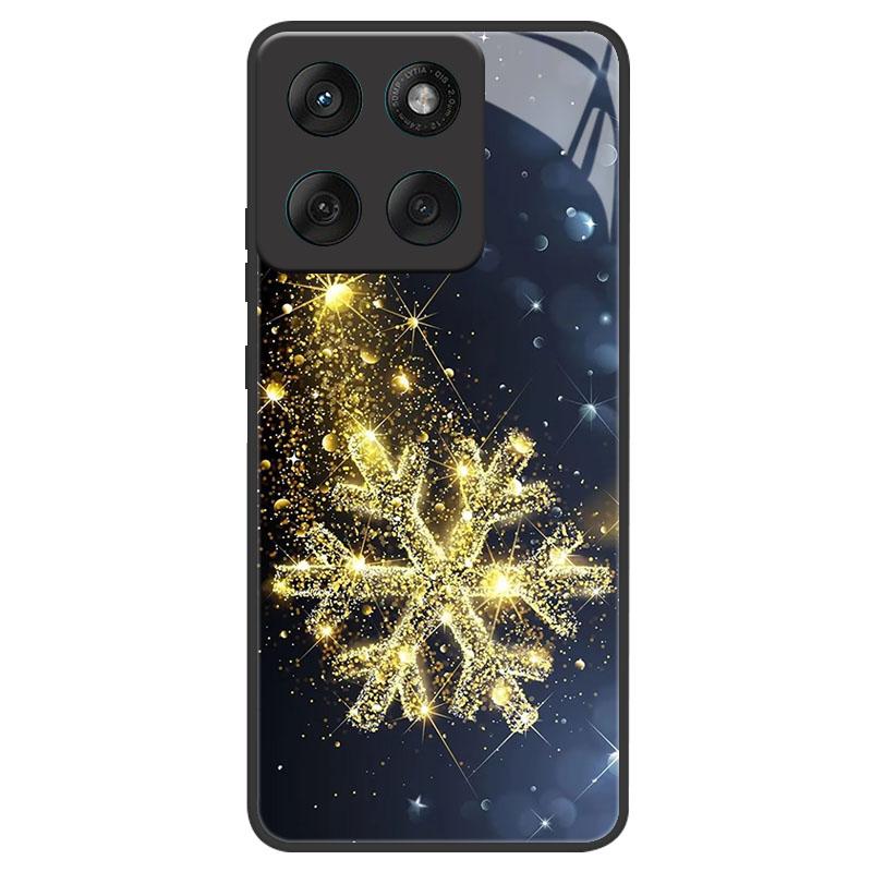 Рождественский чехол для телефона Motorola Moto Edge 60 60s 50 Pro Fusion Edge50 X50 Ultra Neo G05 G15 E15 Защитная крышка из закаленного стекла
