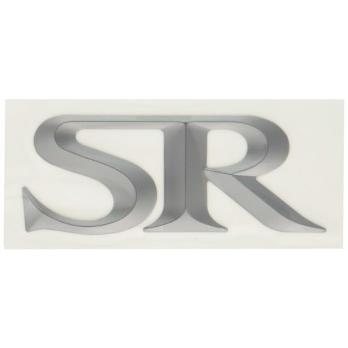 YAMAHA SR Emblem Set Silver 3D Type Q5K-YSK-001-TB1 Q5K-YSK-001-TB1