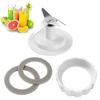 Juicer Blade Assembly Blenders Head Quick Installation Sealing Rings Juicer Spare Part Blenders Replacement O-Rings