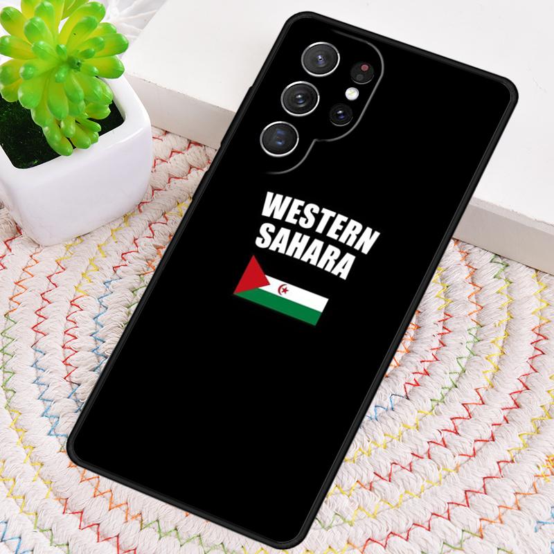 Чехол из ТПУ для телефона с флагом Западной Сахары для Samsung Galaxy note 10 pro S26 S25 S24 S23 S22 Ultra Plus S21 FE S20 Ударопрочный чехол