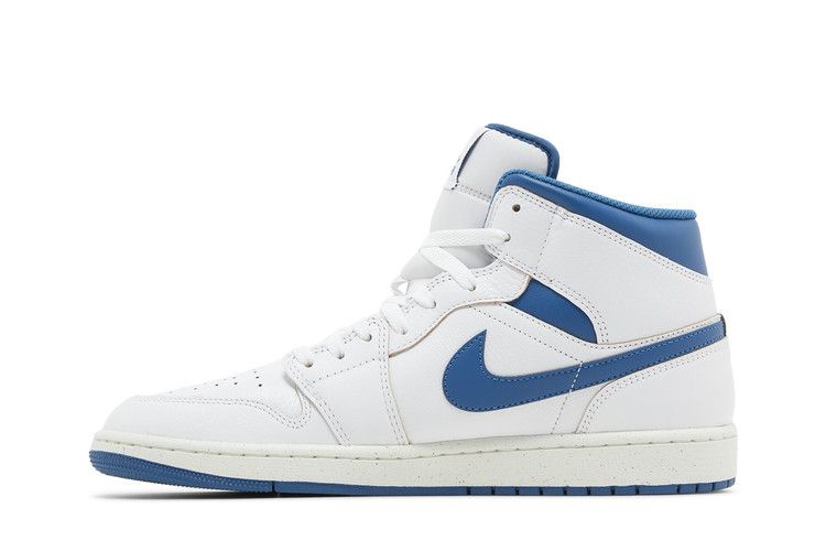 Men's Sneakers Jordan 1 Mid SE Industrial Blue White/Sail/Industrial Blue