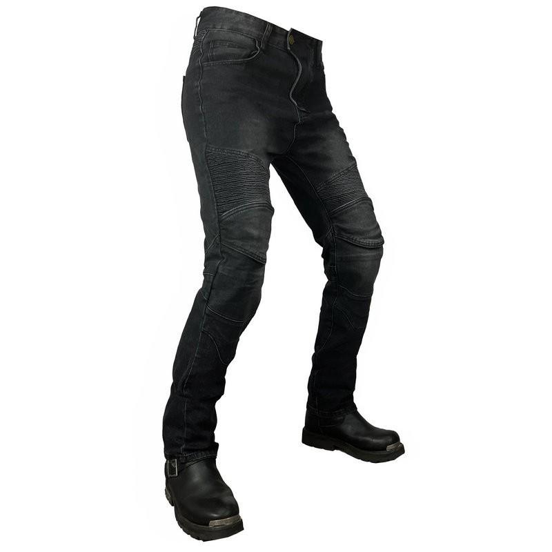 Mens Motorcycle Riding Jeans 4 Season Stretch Reinforced Water-Resistant 3rd Gen Honeycomb