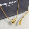 Б/у, хорошее состояние, длинное колье SAINT LAURENT YSL