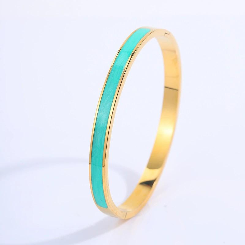 Starry Sky Full Diamond Titanium Steel Bracelet – Versatile, No-Fade Silver Women's Fashion Accessory