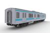 PLUM Scale JR East 209 Series DC Electric Train Moha 209 Display Unpainted Plastic PP178 Plakit-Extra 1/80 Type, Keihin-Tohoku Color, & 208, Model,