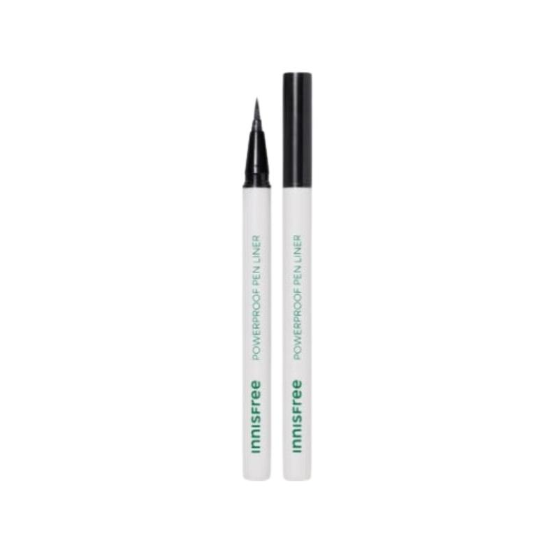 Innisfree Powerproof Pen Liner 0.6г | Водостойкая и устойчивая к смазыванию жидкая подводка-карандаш [Черный / Коричневый]