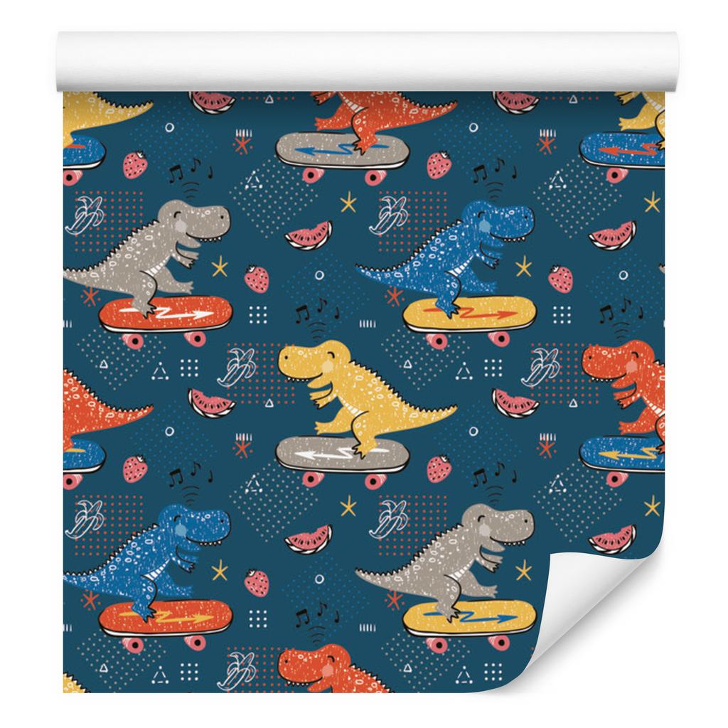 Crocodiles and skateboards wallpaper for living room and bedroom 50x1000