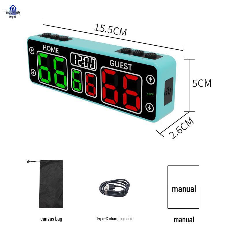 Datangyu Rechargeable Touchscreen Scoreboard with Timer