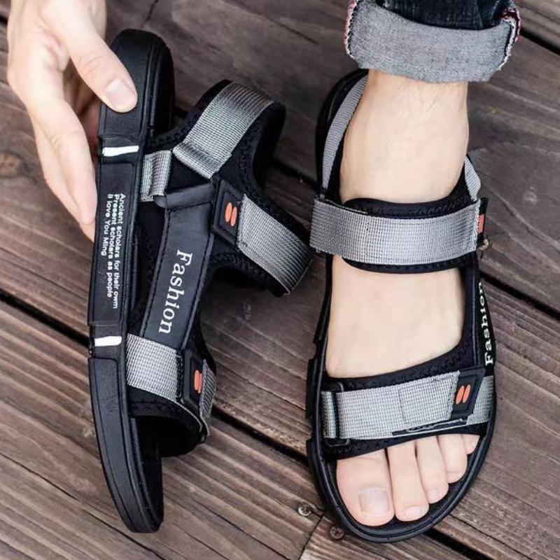 Нескользящая и водонепроницаемая мужская обувь Лето 2024 Мужские сандалии Пляжные повседневные Высокое качество Скидка Роскошный дизайнер Новый дизайн Стильный