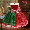 Children's Sequined Christmas Dress, Birthday Party Performance Dress