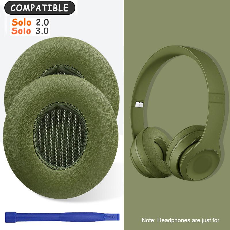 Амбушюры для Beats Solo 2 Solo2 Амбушюры для наушников Solo 3 Solo3 Амбушюры для наушников Запасные части для наушников Поролоновая прокладка для гарнитуры