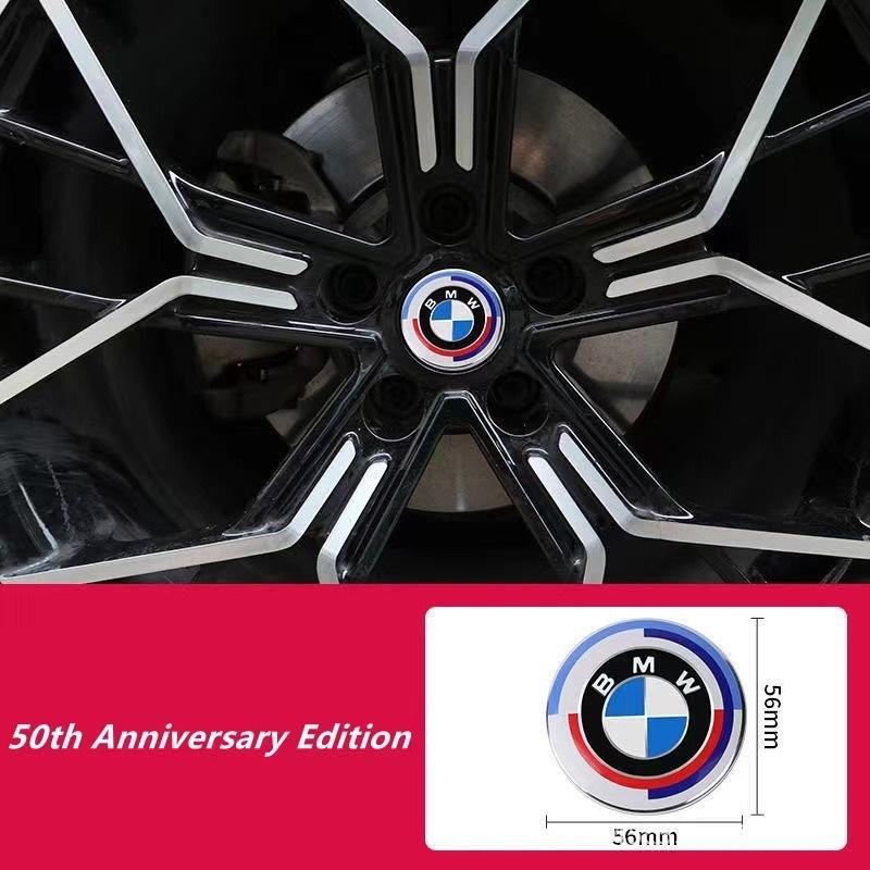 NAZF2 BMW Logo Car Front Hood Emblem 82mm/Rear Badge 74mm/Wheel Hub Cap 56mm 68mm/Steering Wheel Sticker 45mm For BMW 1 3 5 6 7 Series