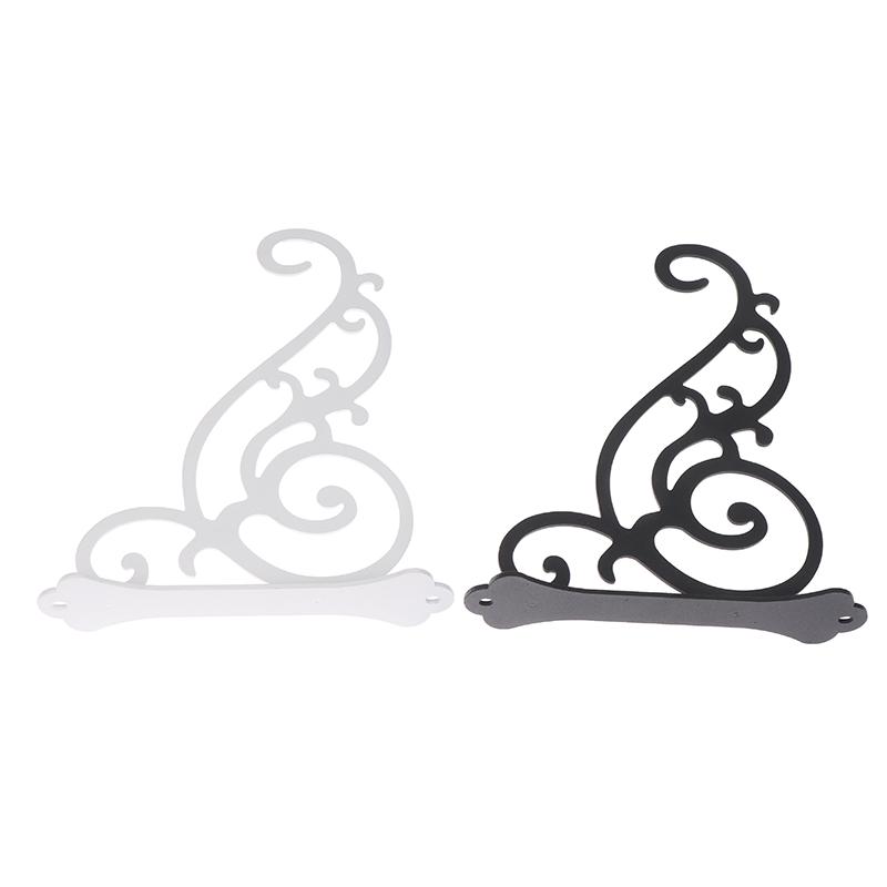 Hanging Bracket Hooks Hanger Wall Bird Flower Pot Basket Planter Lantern Metal Feeder Chime Wind Mount Hook Garden Decor